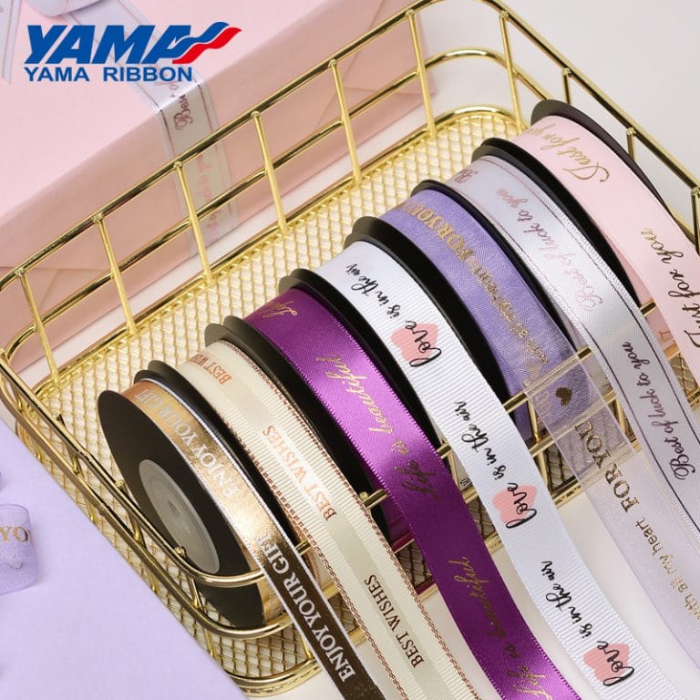 YAMA Customized Printing Craft Ribbon Near Me Custom Supplier