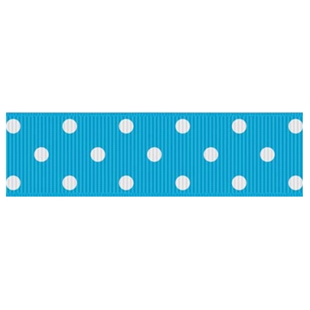 YAMA 22mm Polyester Grosgrain Ribbon With 3 Dots Series 02