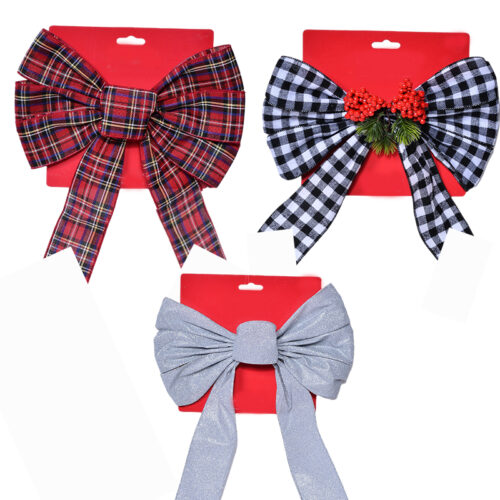 wired edge ribbon bows (13)