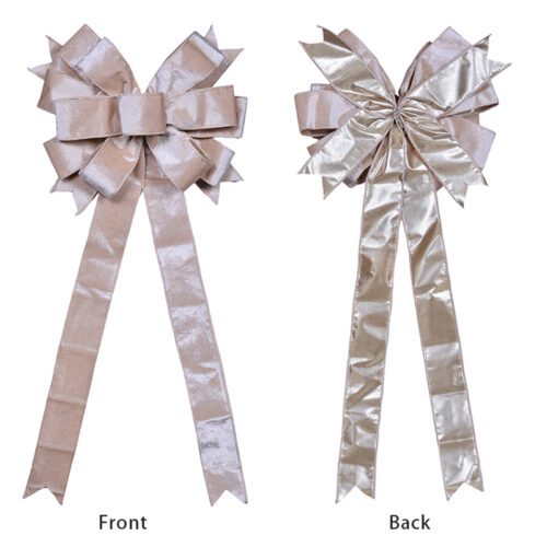 wired edge ribbon bows (14)