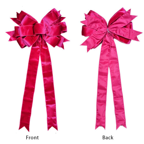 wired edge ribbon bows (15)