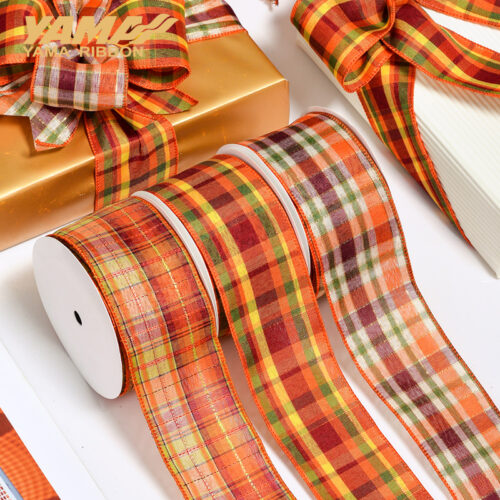 Plaid Wire Ribbon (19)